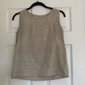 Not Perfect Linen Tank